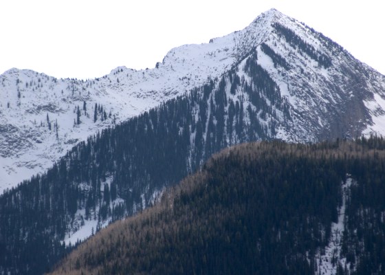 Snowy mountain, Colorado
