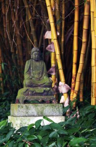Buddha, Allerton Gardens, Kauai, Hawaii