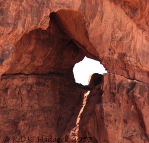 Keyhole at Arches National Park