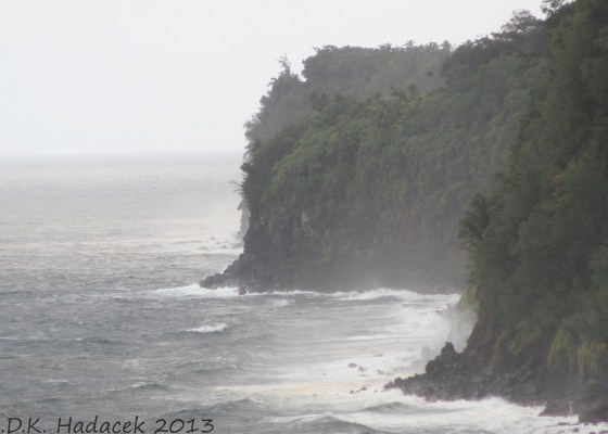 Hawaiian Cliffs, ocean