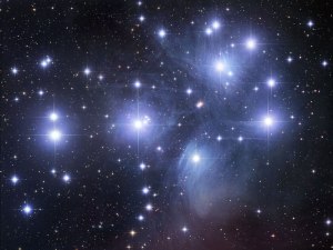 Pleiades, photo courtesy of NASA