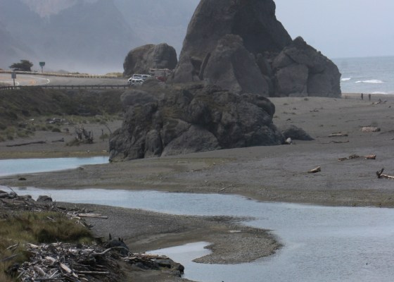 Rocky shore, beach, Oregon coast