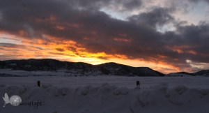 mountains, sunset, Steamboat Springs, Colorado
