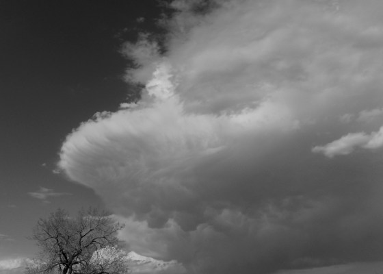 storm cloud, prairie