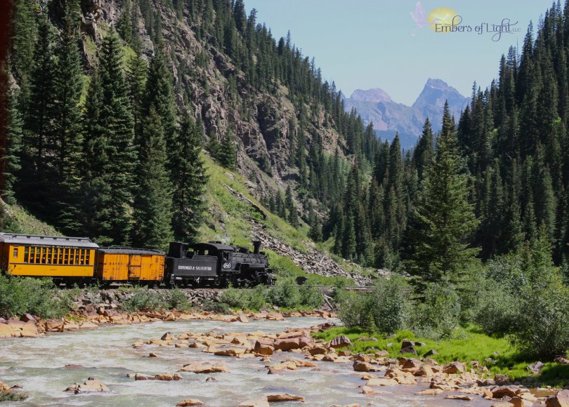 Durango to Silverton Narrow Gauge Railroad; Animas River