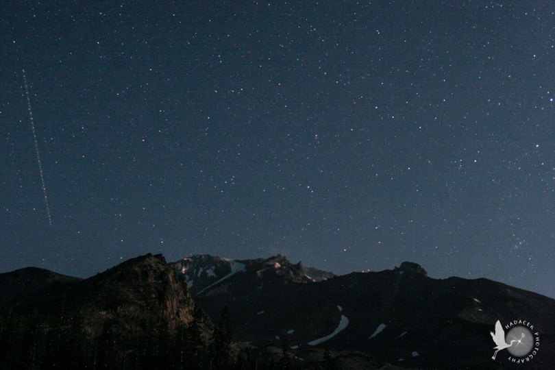stars, Mt. Shasta